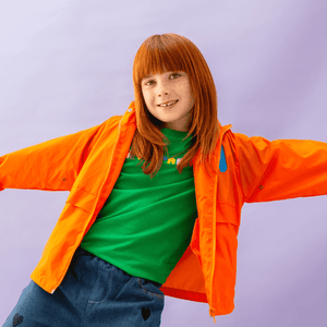 Windy Wonder Orange Jacket
