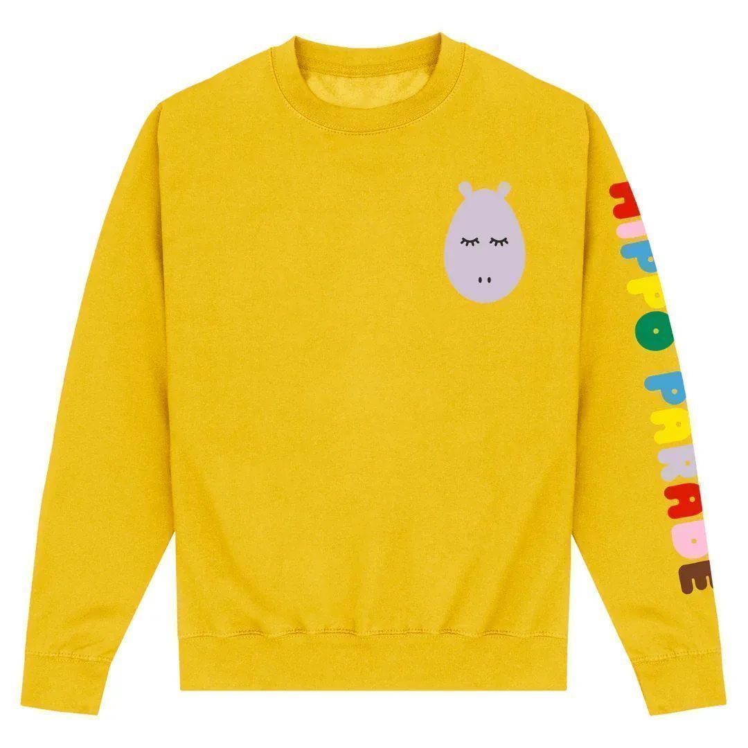 Sun Yellow Printed Sweater Front